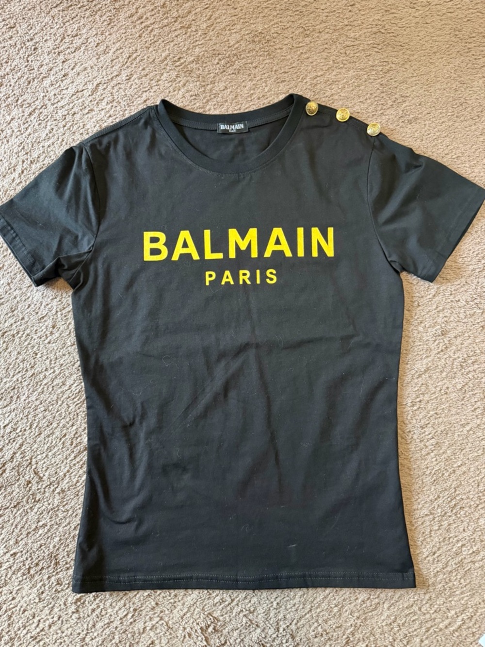 Balmain Black Tee